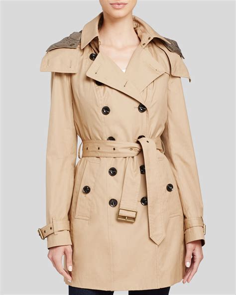 burberry reymoore hooded trench coat|Burberry Reymoore Hooded Cotton Trench Coat .